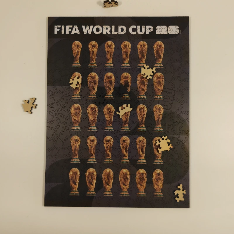 360°Rotating World Cup Image Wooden Jigsaw Puzzle 2026 World Cup Football Theme DIY Art Decor Unique Gifts for Fans Home Decor
360°Rotating World Cup Image Wooden Jigsaw Puzzle 2026 World Cup Football Theme DIY Art Decor Unique Gifts for Fans Home Decor
