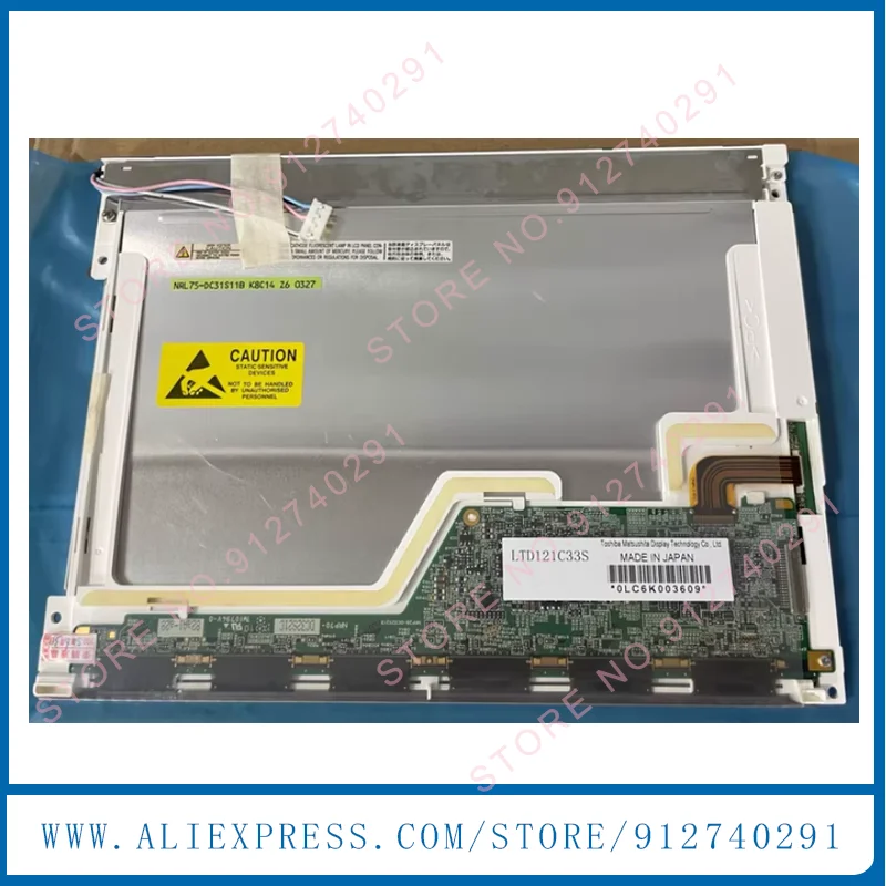 Original 12.1''inch Industrial LCD Display Screen LTD121C38T LTD121C30S LTD121C30U LTD121C31S LTD121C31T LCD Replacement
Original 12.1''inch Industrial LCD Display Screen LTD121C38T LTD121C30S LTD121C30U LTD121C31S LTD121C31T LCD Replacement