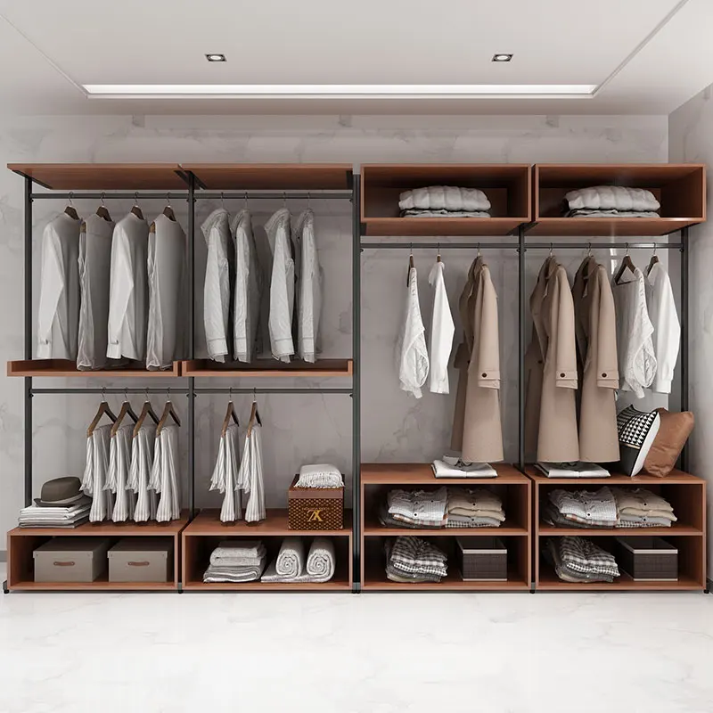 Solid wood wardrobe household bedroom wardrobe assembly floor-to-ceiling large cloakroom homemade custom steel and wood combinat
Solid wood wardrobe household bedroom wardrobe assembly floor-to-ceiling large cloakroom homemade custom steel and wood combinat