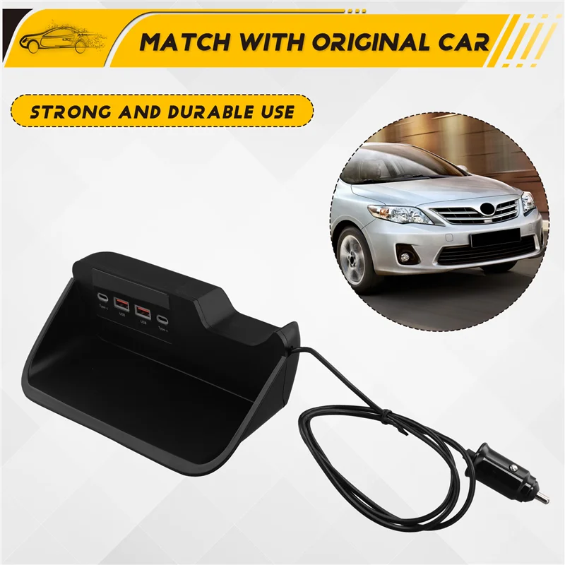 НОВАЯ автомобильная док-станция, быстрая зарядка для Toyota Corolla 2019-2022, USB-концентратор, интеллектуальный адаптер, разветвитель с питанием
НОВАЯ автомобильная док-станция, быстрая зарядка для Toyota Corolla 2019-2022, USB-концентратор, интеллектуальный адаптер, разветвитель с питанием
