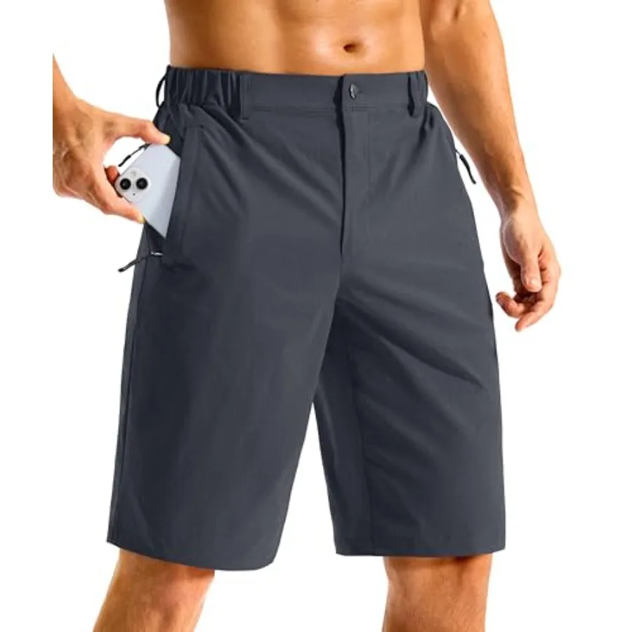 Мужские шорты G GRADUAL 11 дюймов: легкие повседневные шорты для гольфа, походов, работы и активного отдыха, быстросохнущие, эластичные, с 3 карманами на молнии
Мужские шорты G GRADUAL 11 дюймов: легкие повседневные шорты для гольфа, походов, работы и активного отдыха, быстросохнущие, эластичные, с 3 карманами на молнии