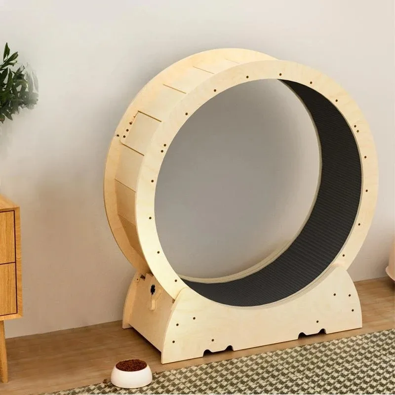 Roller Pet Treadmill Anti-pinch Solid Wood Multi-layer Board Silent Pet Roller Sports Running Wheel Cat Exercise Toys
Roller Pet Treadmill Anti-pinch Solid Wood Multi-layer Board Silent Pet Roller Sports Running Wheel Cat Exercise Toys