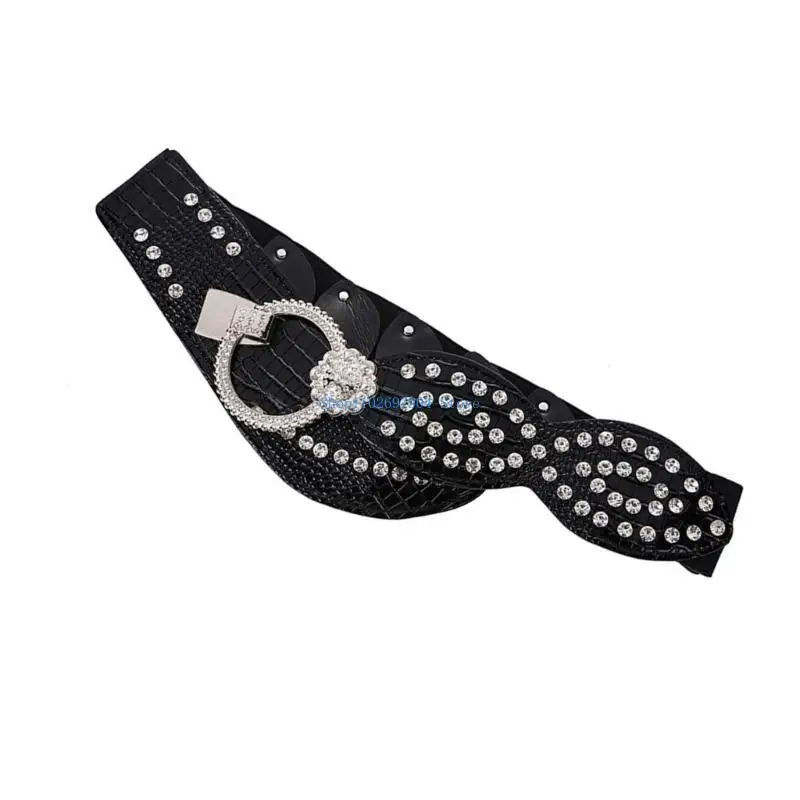 N7YF Waist Belt Stretchy Waistband Punk Chain Costume Belt for Wrap Dress Belt for Suit Skirt Jeans Jewelry
N7YF Waist Belt Stretchy Waistband Punk Chain Costume Belt for Wrap Dress Belt for Suit Skirt Jeans Jewelry