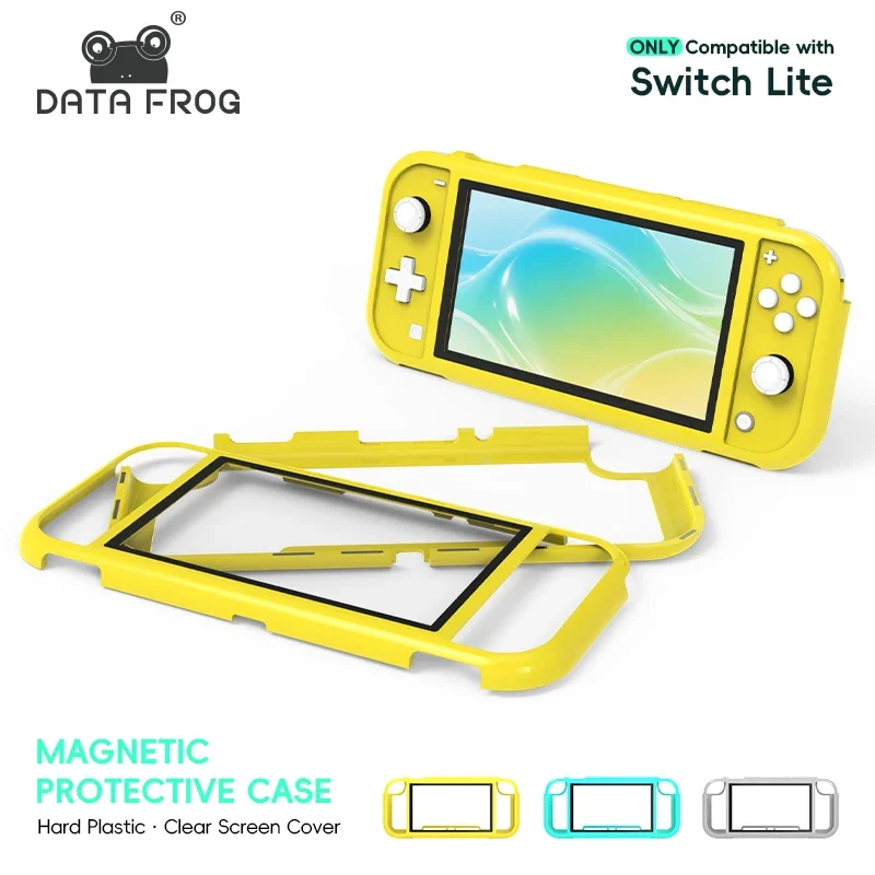 Защитный магнитный чехол для Switch Lite, жесткий пластиковый чехол с защитой от падений и прозрачной акриловой защитой экрана HD.
Защитный магнитный чехол для Switch Lite, жесткий пластиковый чехол с защитой от падений и прозрачной акриловой защитой экрана HD.