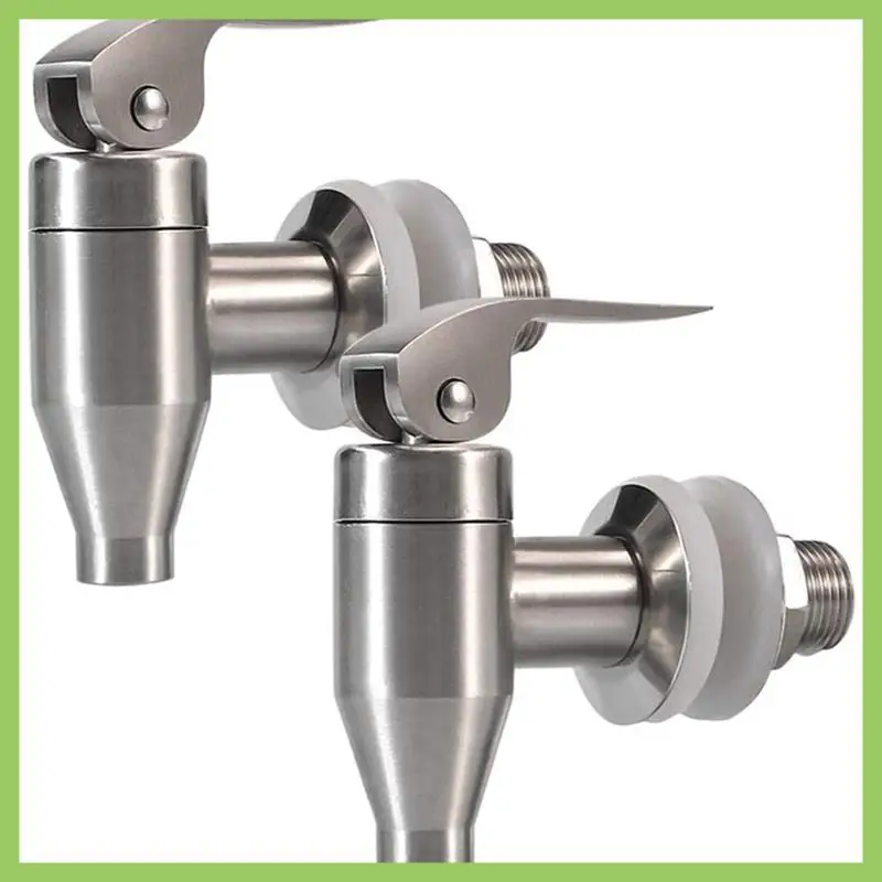Stainless Steel Beverage Water Drink Dispenser Durable Replacement Push Style Spigot Faucet,2 Pack
Stainless Steel Beverage Water Drink Dispenser Durable Replacement Push Style Spigot Faucet,2 Pack