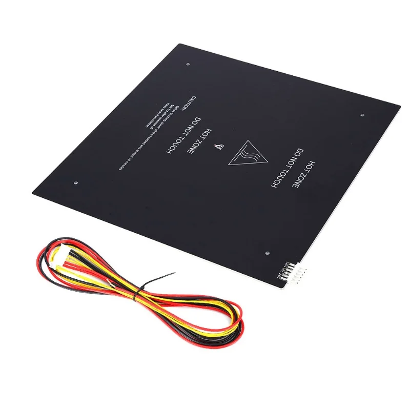 310x310 мм, 24 В, 220 Вт, алюминиевая подложка с подогревом, горячая кровать с кабельными аксессуарами для 3D-принтера
310x310 мм, 24 В, 220 Вт, алюминиевая подложка с подогревом, горячая кровать с кабельными аксессуарами для 3D-принтера