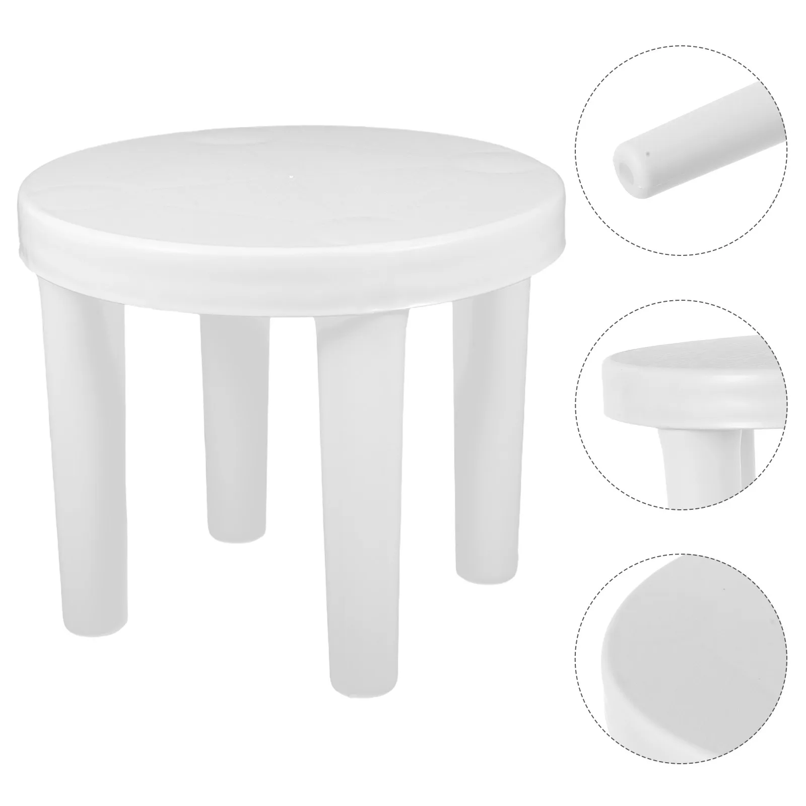 1Pcs Premium Plastic Low Stool Lightweight Portable Anti-Slip Round Step Stool for Bathroom Toilet Home Use White
1Pcs Premium Plastic Low Stool Lightweight Portable Anti-Slip Round Step Stool for Bathroom Toilet Home Use White
