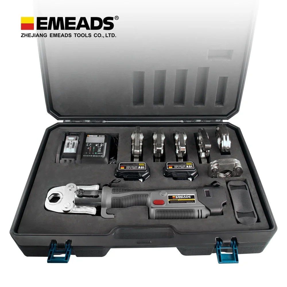 PZ-1550 Hydraulic Crimping Tools Box GE-1550 Battery Powered PZ-1550 Electric Plumbing Propress Copper Pipe Hydraul Plastic 32KN
PZ-1550 Hydraulic Crimping Tools Box GE-1550 Battery Powered PZ-1550 Electric Plumbing Propress Copper Pipe Hydraul Plastic 32KN