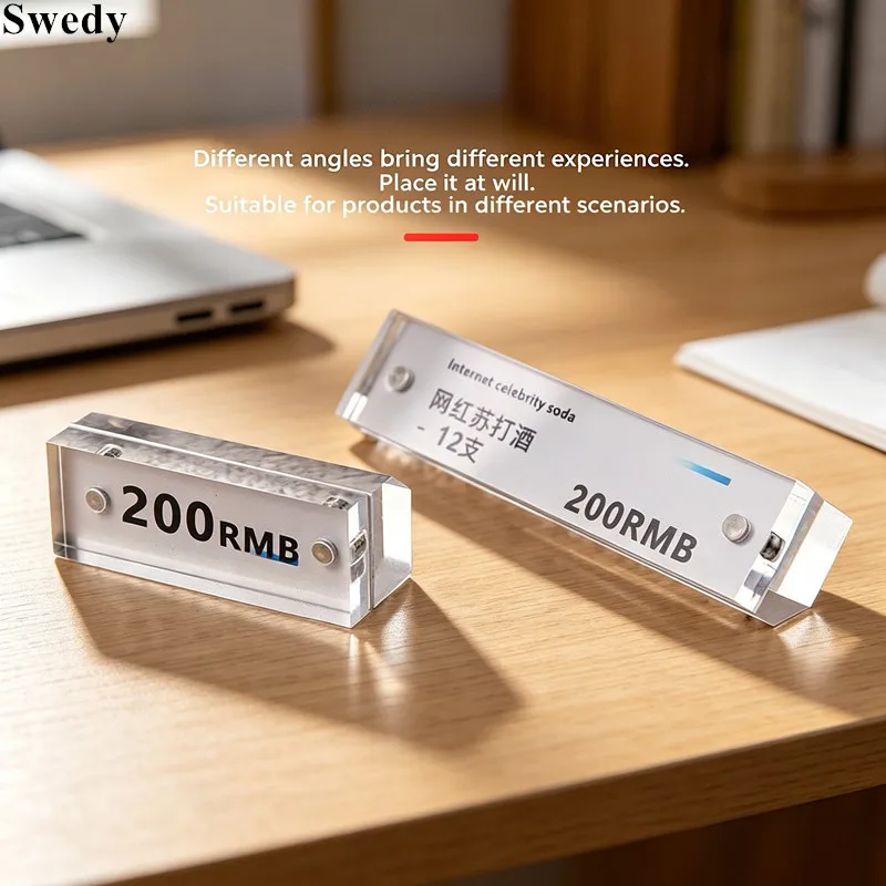 5 Pieces Strong Magnetic Acrylic Price Holder Display Stand Menu Sign Holder Small Jewelry Ring Watch Price Label Holder
5 Pieces Strong Magnetic Acrylic Price Holder Display Stand Menu Sign Holder Small Jewelry Ring Watch Price Label Holder