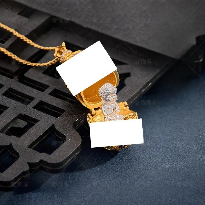 Cz gold flower blooming buddha gau box necklace pendant amitabha guanyin gold color
Cz gold flower blooming buddha gau box necklace pendant amitabha guanyin gold color
