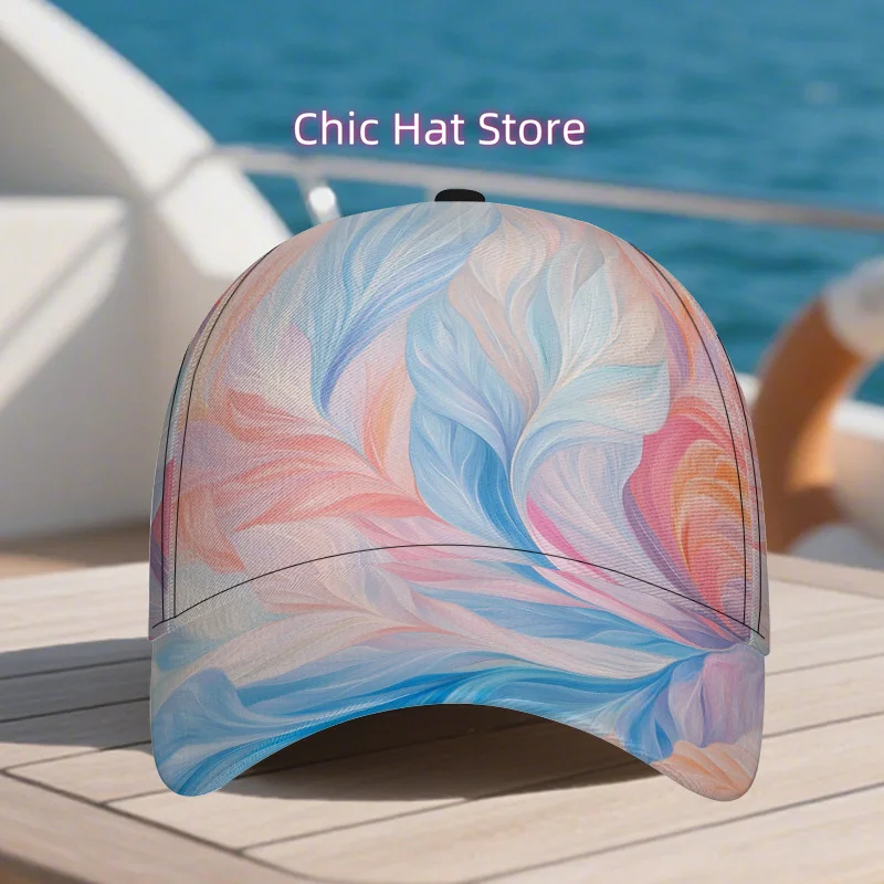 Cool Pattern 1pc Pastel Swirls and Waves Print Classic Baseball Cap | Stylish Duckbill Hat, Ideal for Daily Wear, Adjustable Des
Cool Pattern 1pc Pastel Swirls and Waves Print Classic Baseball Cap | Stylish Duckbill Hat, Ideal for Daily Wear, Adjustable Des