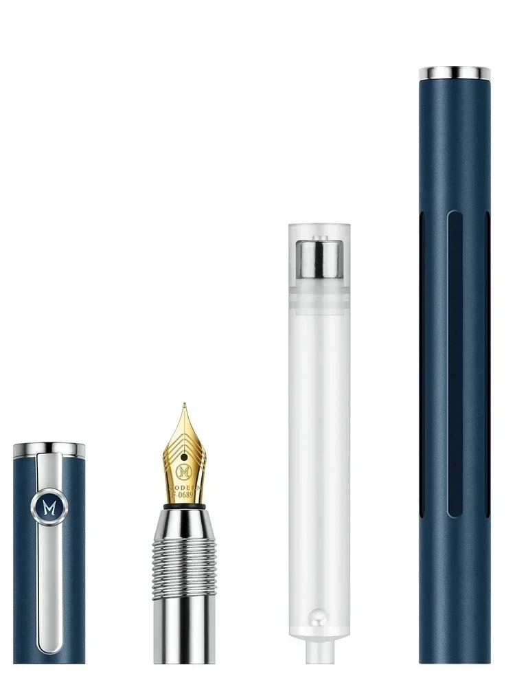 Creative Large-capacity Magnetic Ink-absorbing Fountain Pen Aluminum Pen Barrel Smooth Business Student Stationery Writing Gift
Creative Large-capacity Magnetic Ink-absorbing Fountain Pen Aluminum Pen Barrel Smooth Business Student Stationery Writing Gift