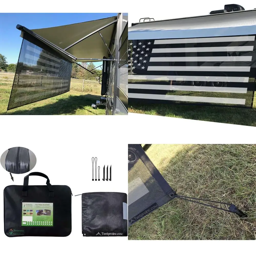 Тент для автофургона Солнцезащитный козырек 8 футов X 9 футов 3 дюйма (Американский флаг) Черная сетка Солнцезащитный козырек Кемпер Тентовый тент для прицепа Комплект УФ-блокировки
Тент для автофургона Солнцезащитный козырек 8 футов X 9 футов 3 дюйма (Американский флаг) Черная сетка Солнцезащитный козырек Кемпер Тентовый тент для прицепа Комплект УФ-блокировки