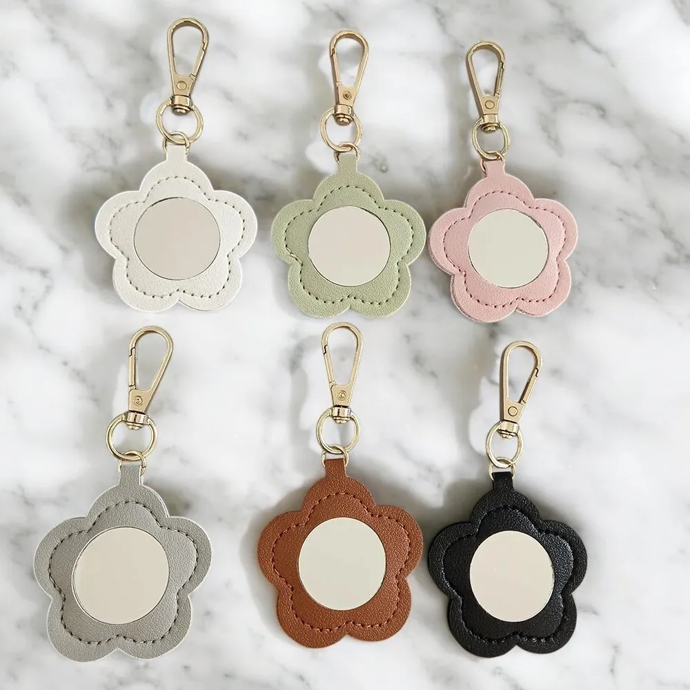 Multicolor Floral Mirror Keychain with Stitched Petals Cute Handmade Accessories for Gift Decorations
Multicolor Floral Mirror Keychain with Stitched Petals Cute Handmade Accessories for Gift Decorations