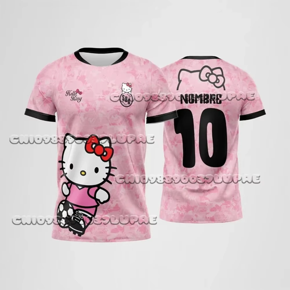 Специальное издание Sanrio Hello Kitty футбольный трикотаж 3D с круглым вырезом дышащая спортивная футболка для мужчин и женщин дышащая быстросохнущая спортивная рубашка
Специальное издание Sanrio Hello Kitty футбольный трикотаж 3D с круглым вырезом дышащая спортивная футболка для мужчин и женщин дышащая быстросохнущая спортивная рубашка