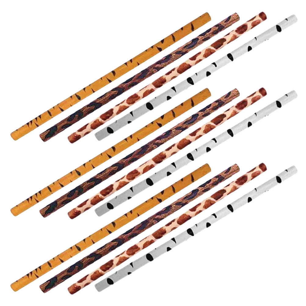 12pcs Animal Pattern Pencils Colorful Wooden School Supplies Jungle Theme Party Favors Leopard Print Tiger Giraffe Cartoon Fun
12pcs Animal Pattern Pencils Colorful Wooden School Supplies Jungle Theme Party Favors Leopard Print Tiger Giraffe Cartoon Fun