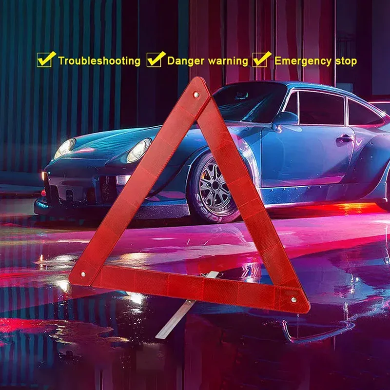 1/2 шт. светоотражающее треугольное аварийное устройство раннего предупреждения для дорожной безопасности, металлический кронштейн, складной
1/2 шт. светоотражающее треугольное аварийное устройство раннего предупреждения для дорожной безопасности, металлический кронштейн, складной