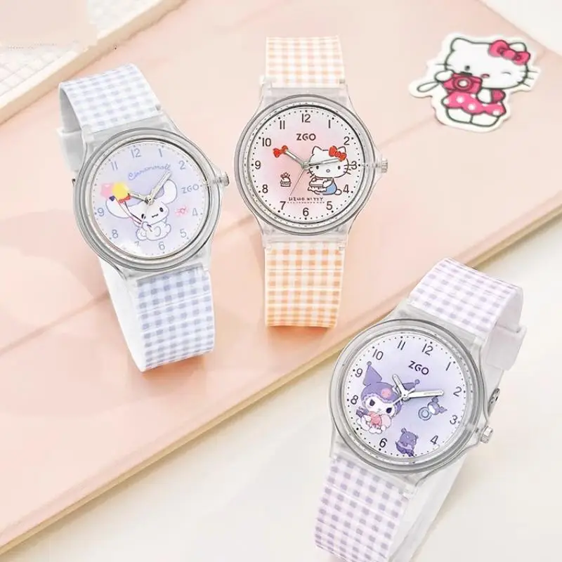 Sanrio Wrist Watch Hello Kitty Kuromi My Melody Cartoon Girl Kawaii High Schools Pupil Waterproof Quartz Wrist Watch Decoration
Sanrio Wrist Watch Hello Kitty Kuromi My Melody Cartoon Girl Kawaii High Schools Pupil Waterproof Quartz Wrist Watch Decoration