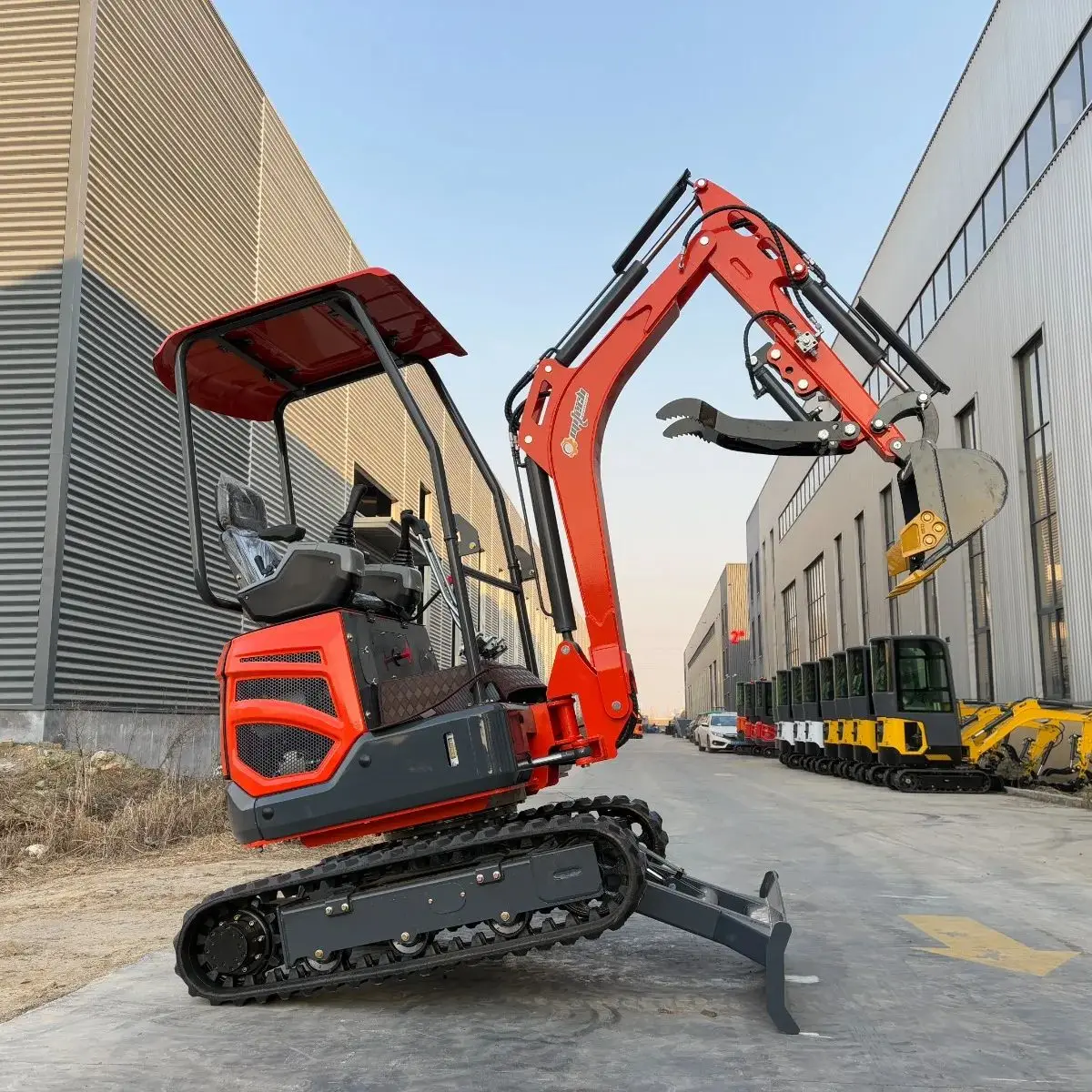 2026 Model Customizable 2.0 Ton Mini Excavator with Cab CE Certified Compact Crawler Digger for Earth-Moving & Construction
2026 Model Customizable 2.0 Ton Mini Excavator with Cab CE Certified Compact Crawler Digger for Earth-Moving & Construction