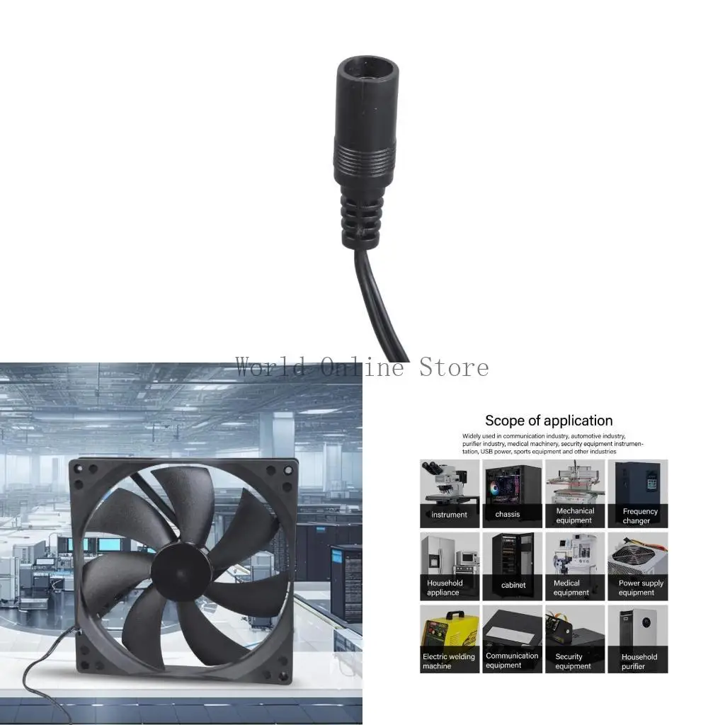 Computer Chassis Fan DC12V 1800RPM For Kitchen Pet House Server Room Cooling 87HC
Computer Chassis Fan DC12V 1800RPM For Kitchen Pet House Server Room Cooling 87HC