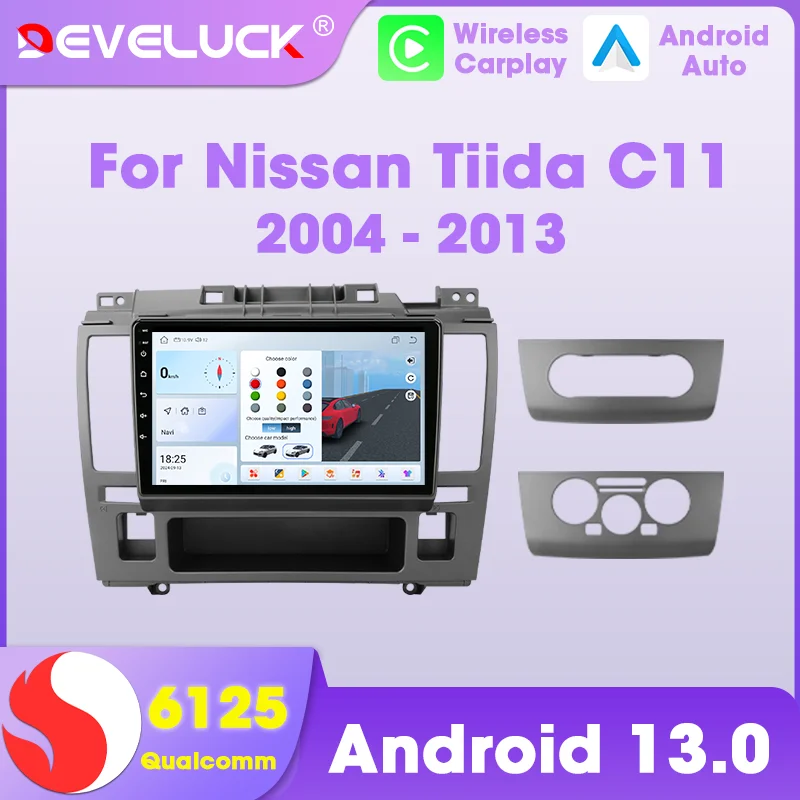 Android Auto Car Radio for Nissan Tiida C11 2004 - 2013 Carplay Screen Multimedia Player Automotive Intelligent Systems Stereo
Android Auto Car Radio for Nissan Tiida C11 2004 - 2013 Carplay Screen Multimedia Player Automotive Intelligent Systems Stereo