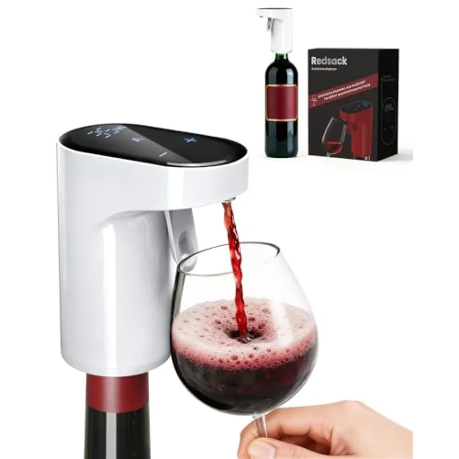 5-in-1 Electric Wine Decanter with Aerator Smart Liquor Dispenser Adjustable 1-999ml Dosing White Whiskey Pourer Automatic Liqu
5-in-1 Electric Wine Decanter with Aerator Smart Liquor Dispenser Adjustable 1-999ml Dosing White Whiskey Pourer Automatic Liqu