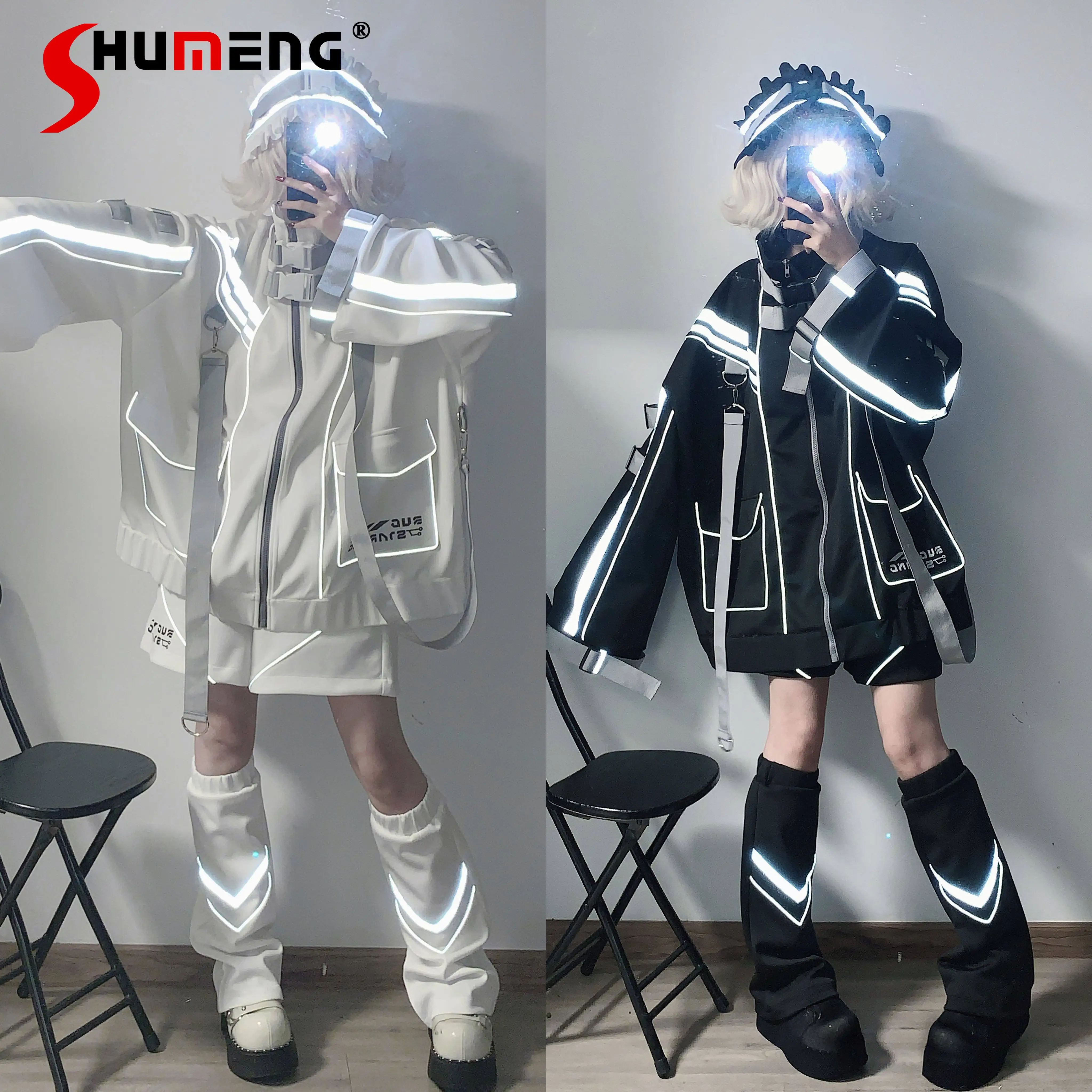 Original Subculture Japanese Punk Sportswear Suit Spring and Autumn Student Casual Loose Jacket Shorts Leg Cover Headband Set
Original Subculture Japanese Punk Sportswear Suit Spring and Autumn Student Casual Loose Jacket Shorts Leg Cover Headband Set