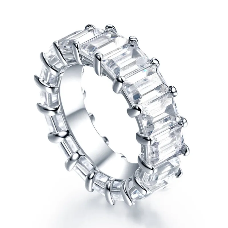 Sinotrendy High Quality Custom Luxury Women's Engagement 925 Sterling Silver Ring for Female Gifts
Sinotrendy High Quality Custom Luxury Women's Engagement 925 Sterling Silver Ring for Female Gifts