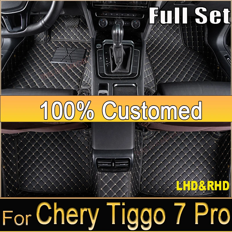 100% Fit Custom Made Leather Car Floor Mats For Chery Tiggo 7 Pro 2021 Carpet Rugs Auto Interior Foot Pads Accessories
100% Fit Custom Made Leather Car Floor Mats For Chery Tiggo 7 Pro 2021 Carpet Rugs Auto Interior Foot Pads Accessories