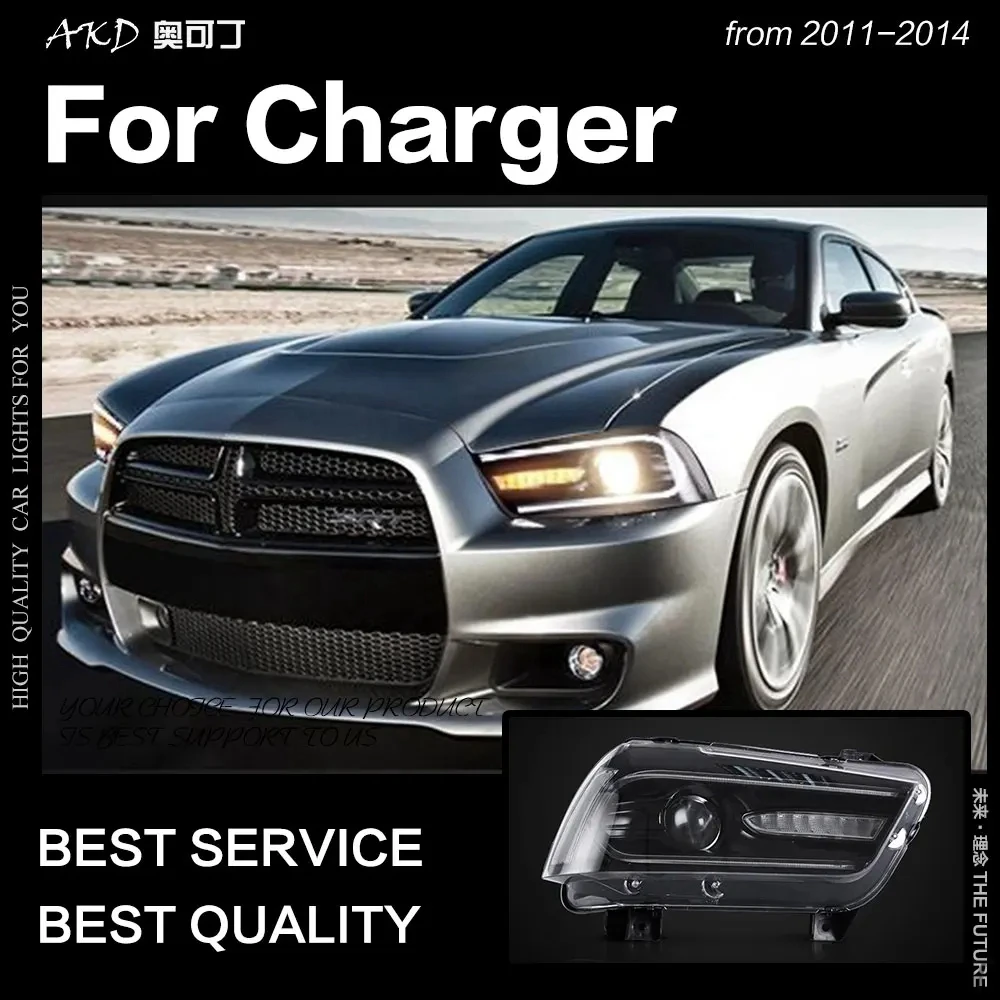 AKD Front Lamp for Dodge Charger Headlights 2011-2014 Charger LED Head Light Led Drl Dynamic Signal Auto Accessories 2PCS
AKD Front Lamp for Dodge Charger Headlights 2011-2014 Charger LED Head Light Led Drl Dynamic Signal Auto Accessories 2PCS