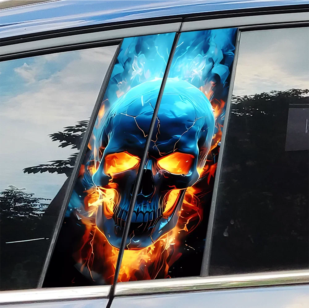 Skull Skeleton Car Stickers Auto B Pillar Waterproof Sunscreen Decor Cover Scratches Car Door Pillar Vinyl Decals Accessories
Skull Skeleton Car Stickers Auto B Pillar Waterproof Sunscreen Decor Cover Scratches Car Door Pillar Vinyl Decals Accessories