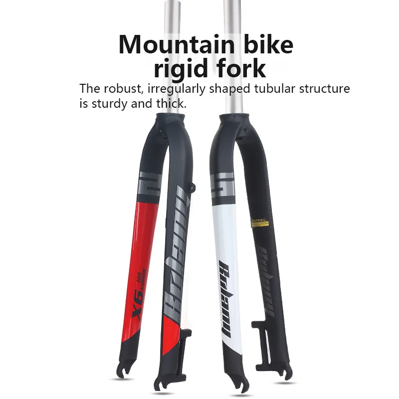 Bike MTB Rigid Fork 26/27.5/29inch Suitable For Mountain Bicycle X6 Bike Forks Straight Aluminum Alloy Light Matt Parts
Bike MTB Rigid Fork 26/27.5/29inch Suitable For Mountain Bicycle X6 Bike Forks Straight Aluminum Alloy Light Matt Parts