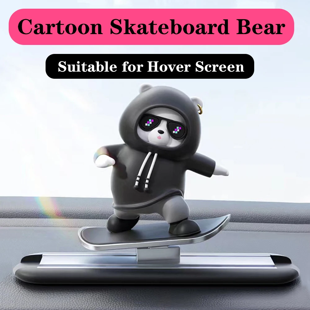 Car Automatic Sliding Skateboard Bear Alloy Cute Cartoon Scooter Center Console Ornaments Creative Car Decoration Accessories
Car Automatic Sliding Skateboard Bear Alloy Cute Cartoon Scooter Center Console Ornaments Creative Car Decoration Accessories