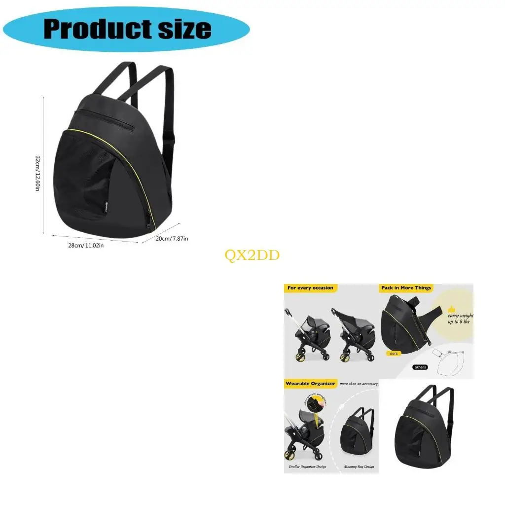 QX2D Travel Diaper Backpack for Foofoo Baby Strollers Hanging Bag
QX2D Travel Diaper Backpack for Foofoo Baby Strollers Hanging Bag