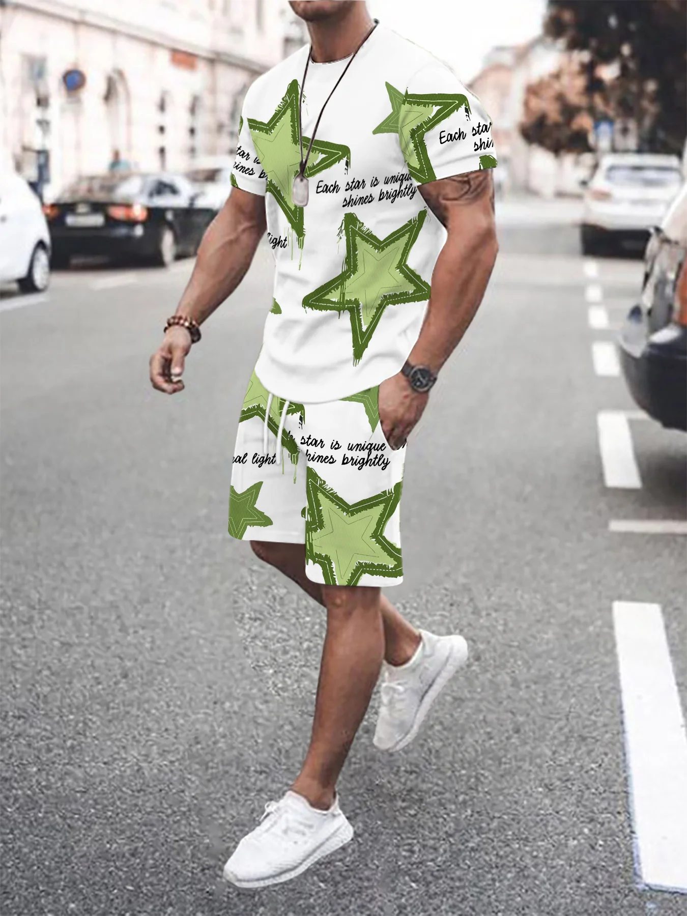 2026 Summer Men's Suit - Star Patterned - Breathable Lightweight Casual Fashionable Outdoor Men's Clothing
2026 Summer Men's Suit - Star Patterned - Breathable Lightweight Casual Fashionable Outdoor Men's Clothing
