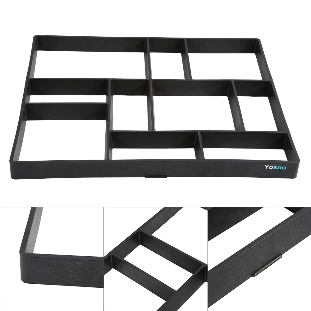 Concrete Mold Garden DIY Plastic Maker Mold Road Paving Cement Mould Brick Stone Concrete Stepping Mold Pathmate Stone Mold
Concrete Mold Garden DIY Plastic Maker Mold Road Paving Cement Mould Brick Stone Concrete Stepping Mold Pathmate Stone Mold