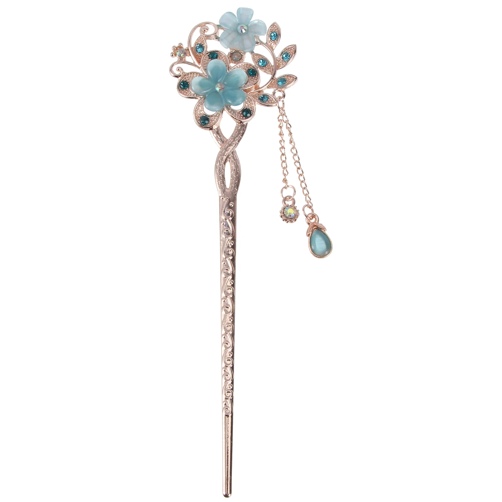Metallic Hair Clips Wedding Accessories Women Hairpin Crystal Flower Sticks Decorative Bride
Metallic Hair Clips Wedding Accessories Women Hairpin Crystal Flower Sticks Decorative Bride