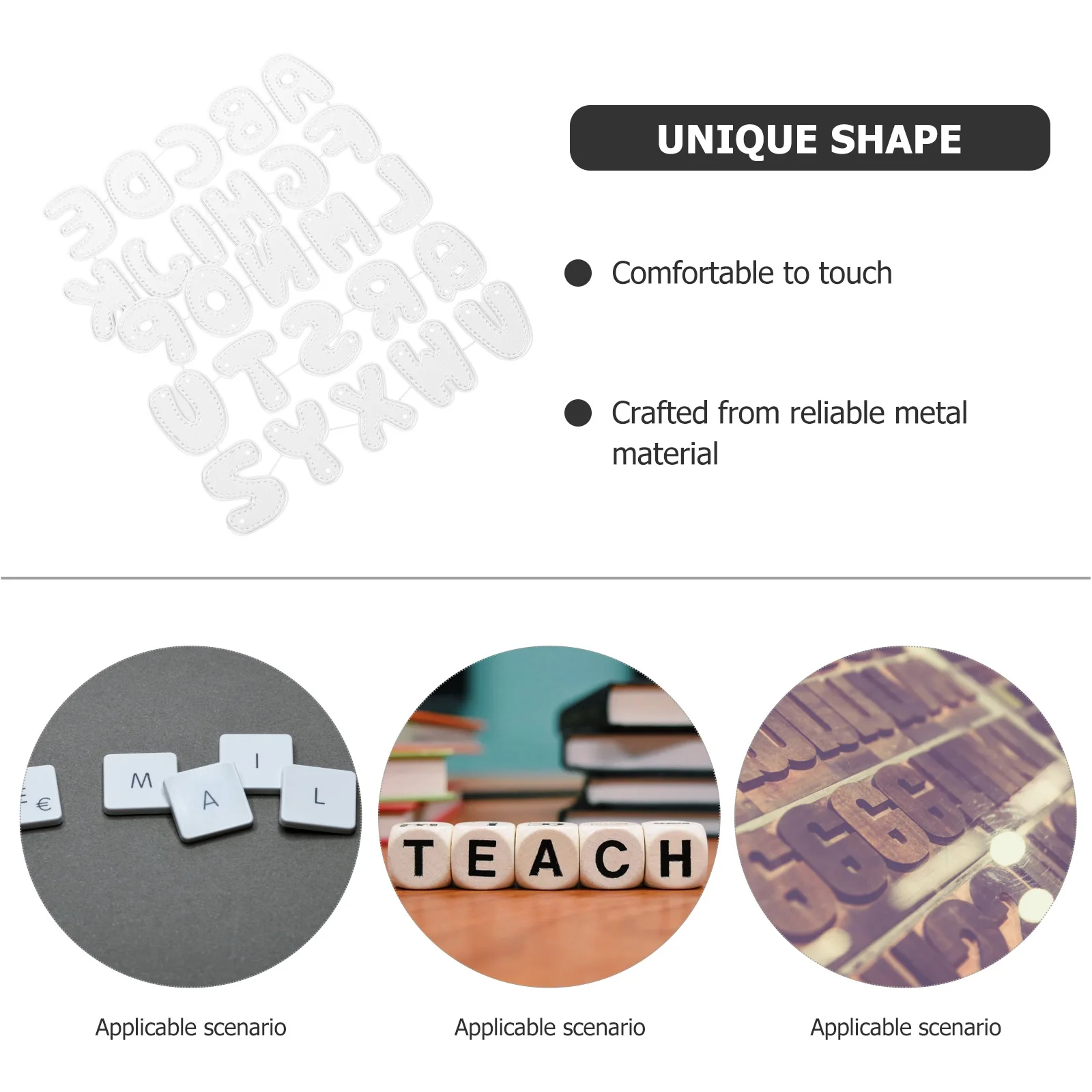 1 Set Diy Metal Alphabet Cutting Die For Scrapbook Photo Album Cards Crafts Decorative Stencils Tool Carbon Steel Durable Home
1 Set Diy Metal Alphabet Cutting Die For Scrapbook Photo Album Cards Crafts Decorative Stencils Tool Carbon Steel Durable Home