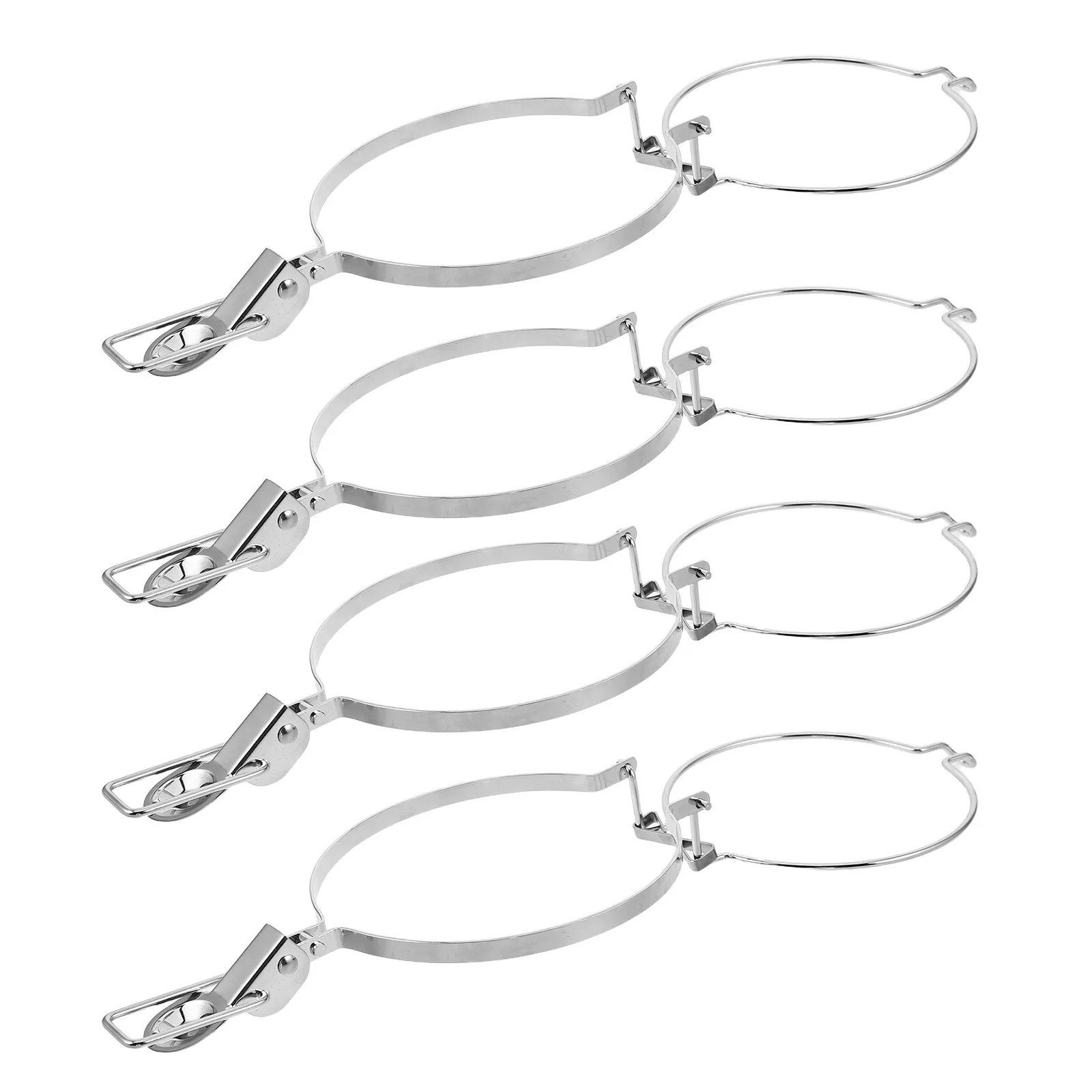 4Pcs Stainless Steel Jar Wire Clamps Airtight Sealing Buckle for Mason Jars Glass Canisters Honey Containers Canning Clip
4Pcs Stainless Steel Jar Wire Clamps Airtight Sealing Buckle for Mason Jars Glass Canisters Honey Containers Canning Clip