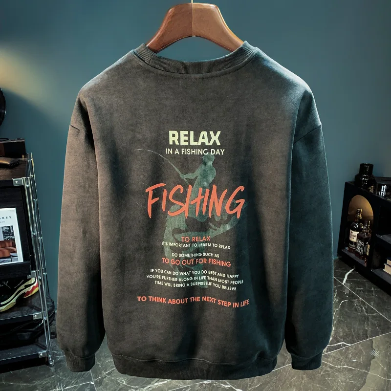 Autumn and Winter High-End American Printed Sweater Men 2024 New Trendy Retro Crew Neck Pullover Men's Casual Top
Autumn and Winter High-End American Printed Sweater Men 2024 New Trendy Retro Crew Neck Pullover Men's Casual Top