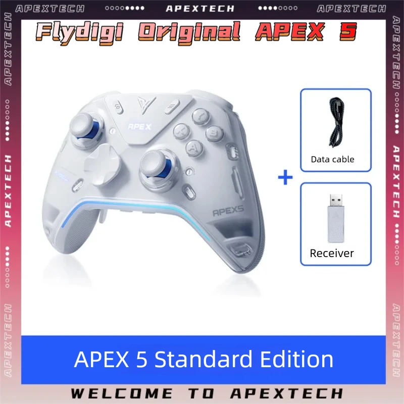 Original FLYDIGI APEX 5 Force Feedback Elite Controller Force Adjustable Joystick 2.0 Force Feedback Trigger Switch2 PC Mobile
Original FLYDIGI APEX 5 Force Feedback Elite Controller Force Adjustable Joystick 2.0 Force Feedback Trigger Switch2 PC Mobile