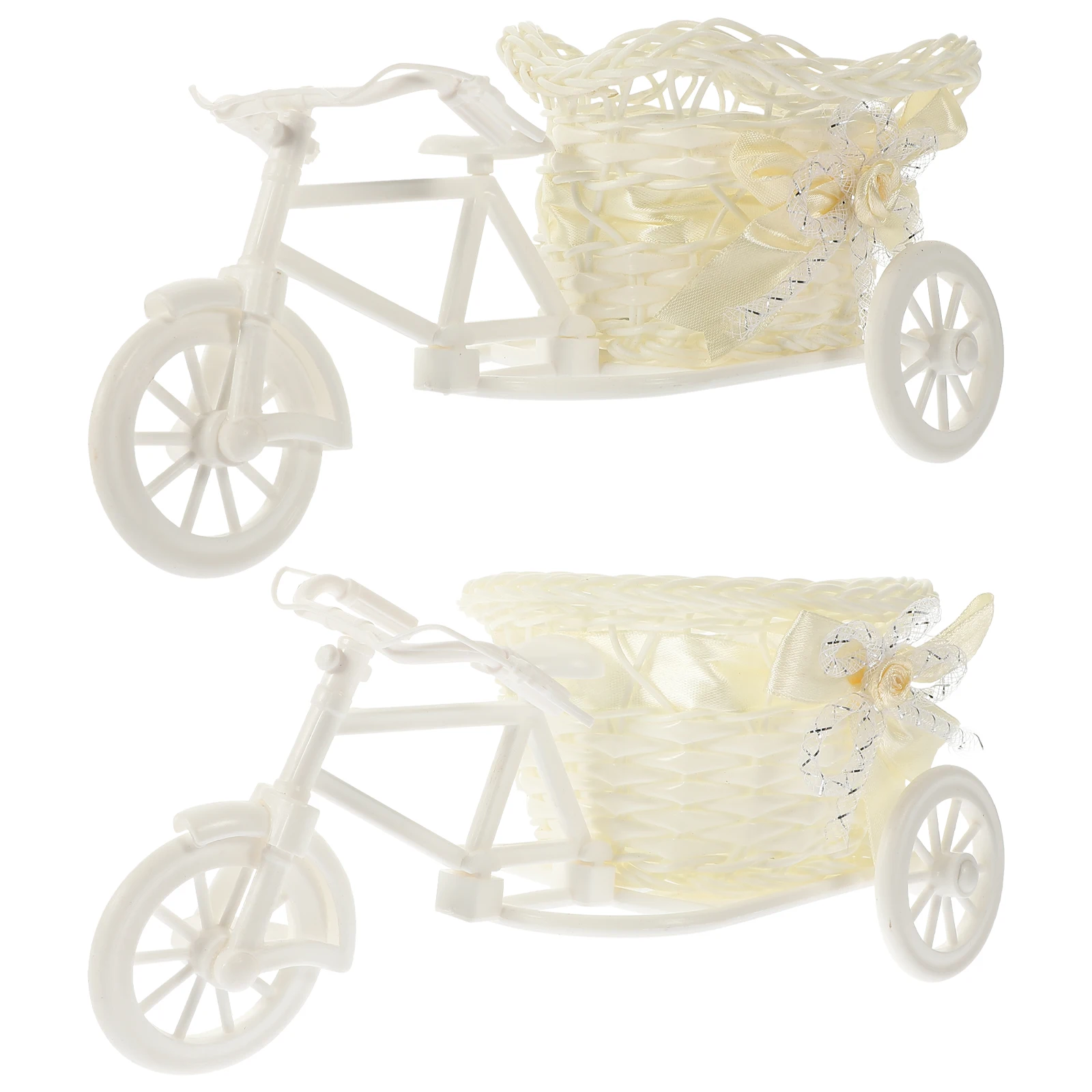 2pcs Ornament Basket DIY Mini Wicker Baskets for Home Plastic Tricycle Ornaments Wedding Party Rattan Crafts Plastic Decor
2pcs Ornament Basket DIY Mini Wicker Baskets for Home Plastic Tricycle Ornaments Wedding Party Rattan Crafts Plastic Decor