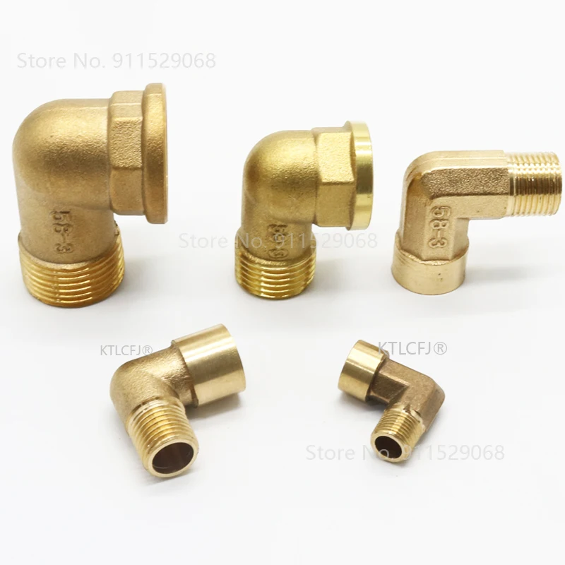 Elbow Male to Female Brass Tube Fitting Adapter 90 Degree 1/8" 1/4" 3/8" 1/2" 3/4"BSP Pipe Connector Oil Gas Fitting Coupler
Elbow Male to Female Brass Tube Fitting Adapter 90 Degree 1/8" 1/4" 3/8" 1/2" 3/4"BSP Pipe Connector Oil Gas Fitting Coupler