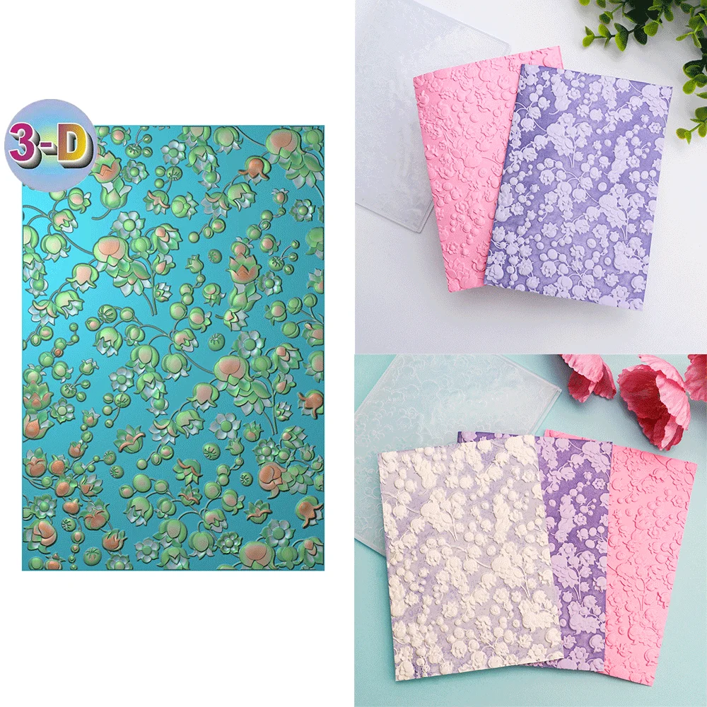 Lily of the Valley Background 3D Embossing Folder and Matching Dies for Adding Textured Detail To Paper Crafting Wedding Card
Lily of the Valley Background 3D Embossing Folder and Matching Dies for Adding Textured Detail To Paper Crafting Wedding Card