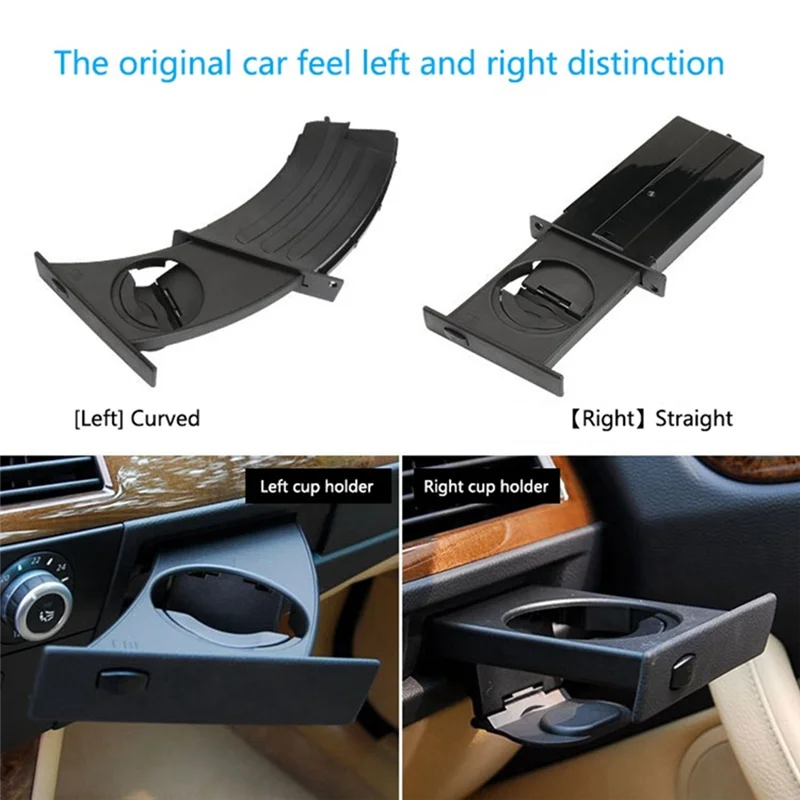 ABXE-51459125622 51459125626 Water Cup Holder Side Cup Holder Driver Passenger Car For BMW 5 Series E60 E61 M5 530I 2004-2010 Pa
ABXE-51459125622 51459125626 Water Cup Holder Side Cup Holder Driver Passenger Car For BMW 5 Series E60 E61 M5 530I 2004-2010 Pa