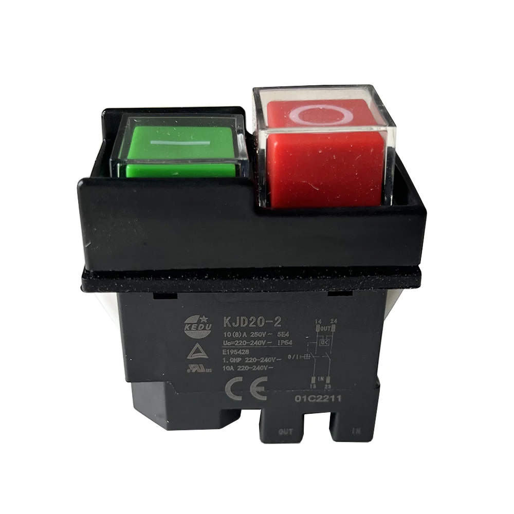 KEDU KJD20-2 250 В промышленный водонепроницаемый кнопочный переключатель электромагнитные кнопочные переключатели для электроинструментов 4 контакта
KEDU KJD20-2 250 В промышленный водонепроницаемый кнопочный переключатель электромагнитные кнопочные переключатели для электроинструментов 4 контакта