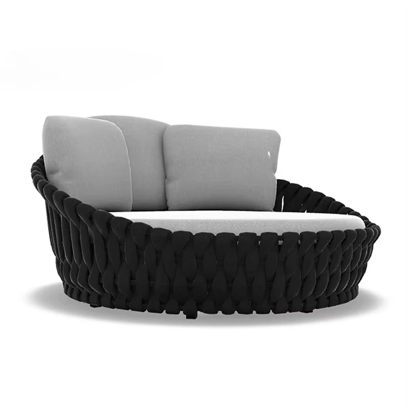 Waterproof Foshan Factory Cushion Metal Rattan Sun Bed Wicker Daybed Round Bali Outdoor Pool Bed Rattan Beach Bed
Waterproof Foshan Factory Cushion Metal Rattan Sun Bed Wicker Daybed Round Bali Outdoor Pool Bed Rattan Beach Bed