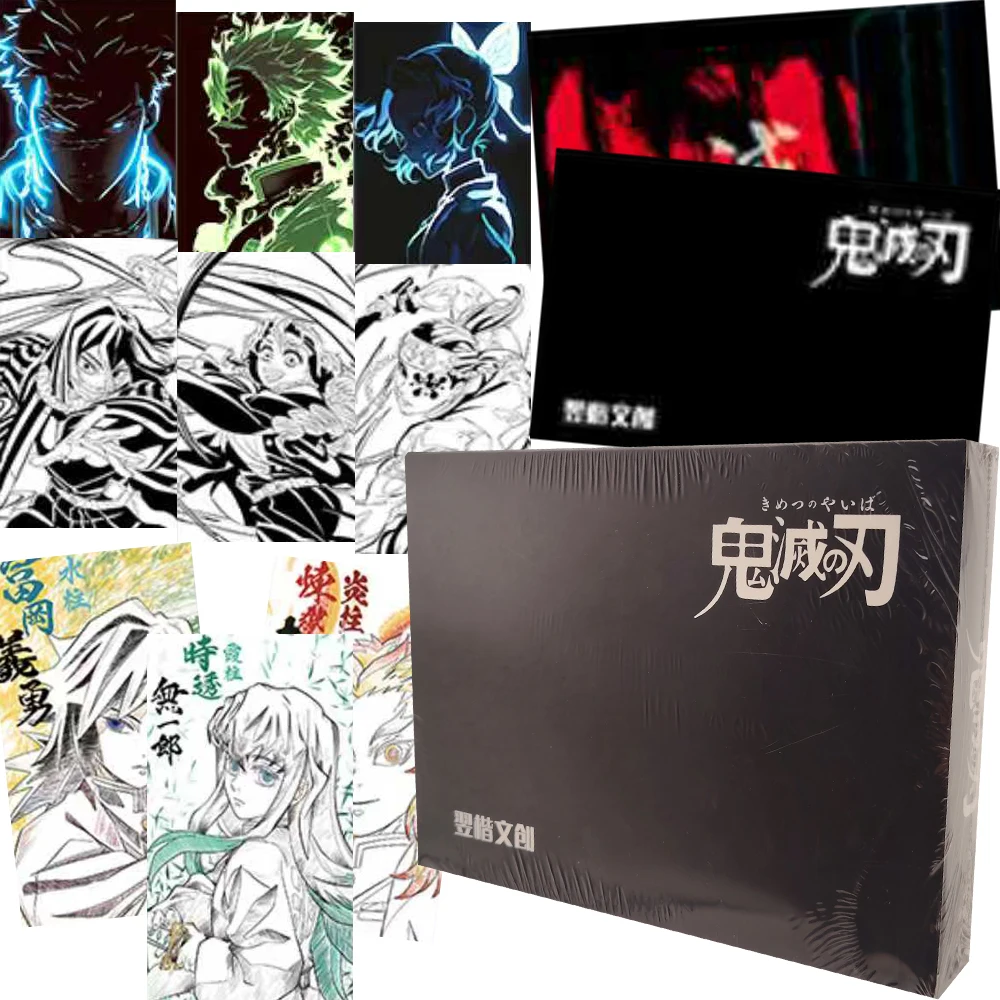 Demon Slayer Collection Cards for Kid Kamado Tanjiro Uzui Tengen Exquisite Color Paper Series Anime Hobby Cards Xmas Trendy Gift
Demon Slayer Collection Cards for Kid Kamado Tanjiro Uzui Tengen Exquisite Color Paper Series Anime Hobby Cards Xmas Trendy Gift