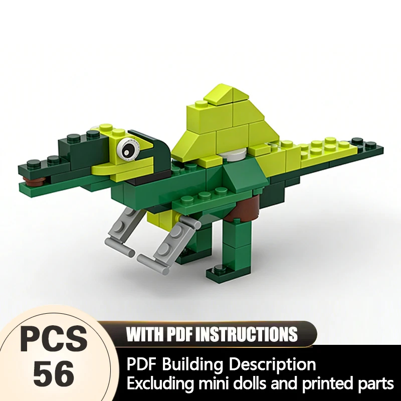 Creators Animal Series Model MOC Building Bricks Spinosaur Modular Technology Gifts Holiday Assemble Children Toys Suit
Creators Animal Series Model MOC Building Bricks Spinosaur Modular Technology Gifts Holiday Assemble Children Toys Suit
