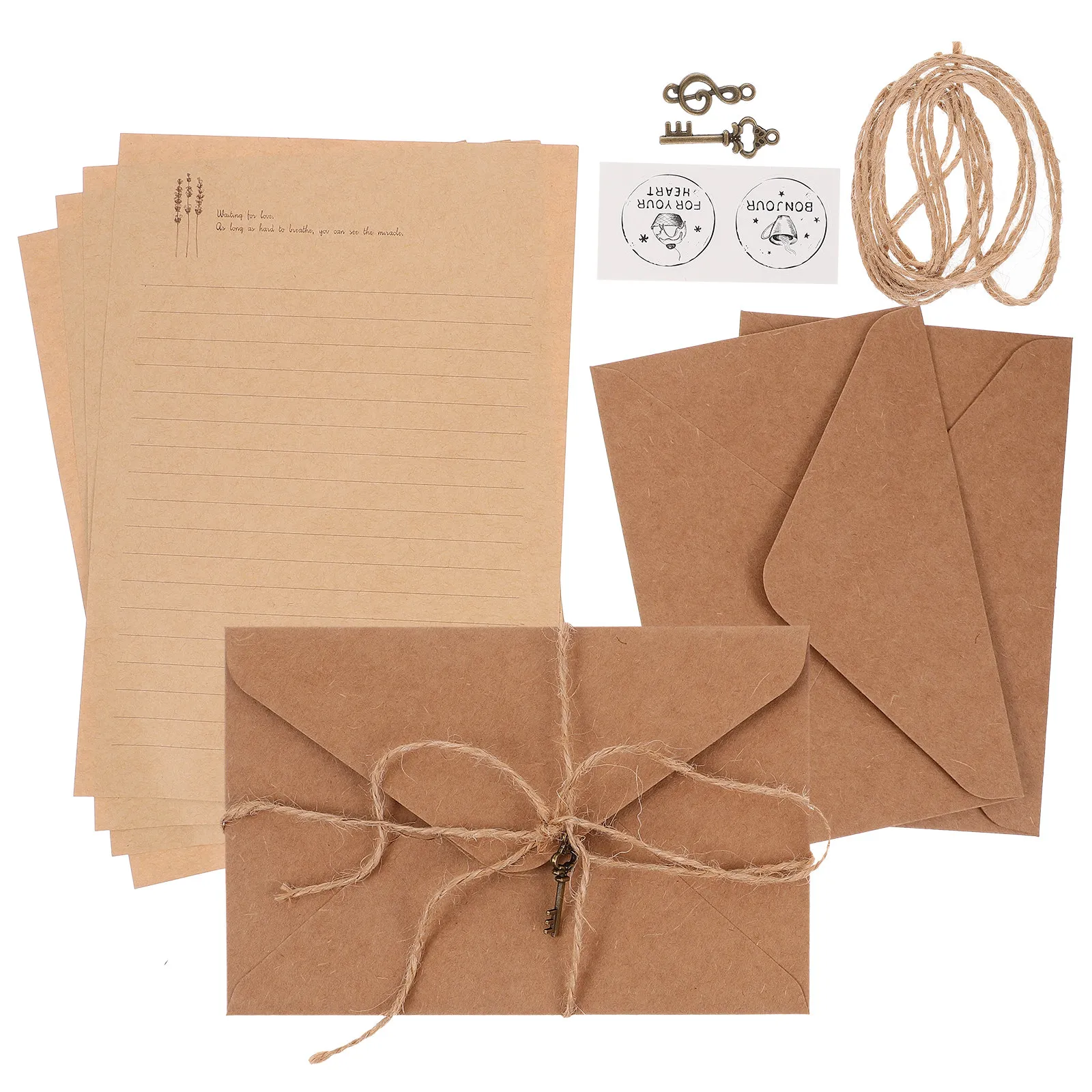 2Sets Elegant Letter Paper and Envelope Set Premium Resistant Writing Papers for Poems Love Letters Lyrics Notes
2Sets Elegant Letter Paper and Envelope Set Premium Resistant Writing Papers for Poems Love Letters Lyrics Notes